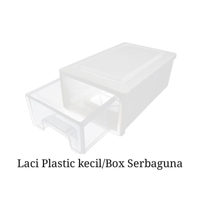 LACI PLASTIK MINIMALIS LACI KECIL TEMPAT BARANG SERBAGUNA KANTOR RUMAH