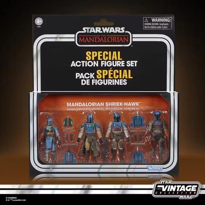 DP Star Wars Mandalorian The Vintage Collection TVC Shriek-Hawk 4-Pack