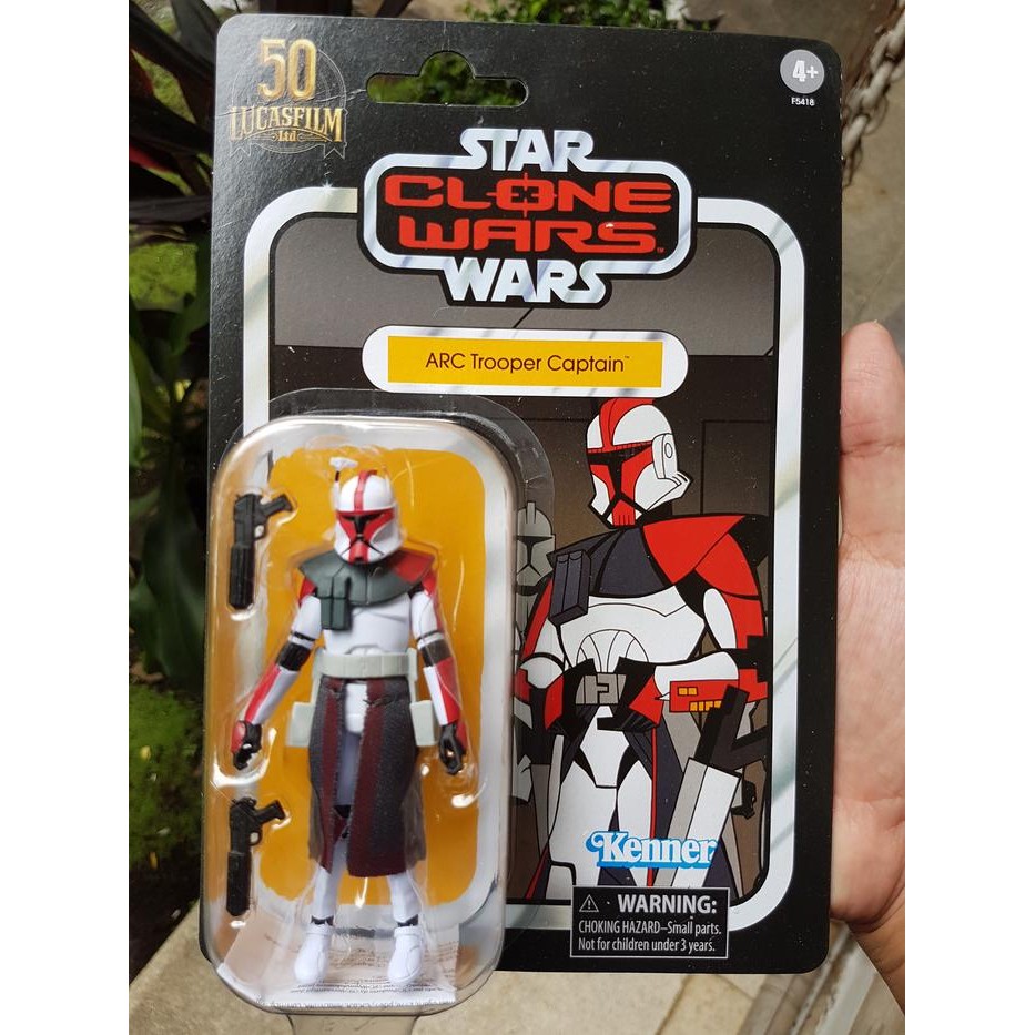 Star Wars The Vintage Collection ARC Trooper Captain TVC Clone Wars
