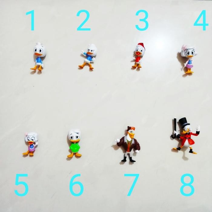 mainan figure ducktales donal bebek donald duck fam dijual satuan