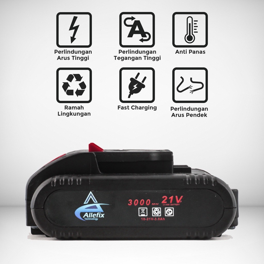 REAIM 108V NEW BATERAI TANGAN CORDLESS DRILL BATTERY