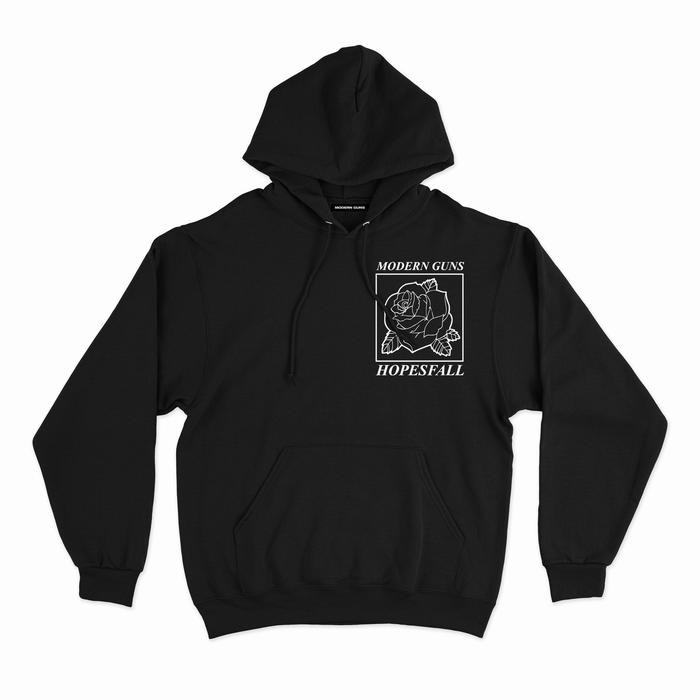 GASS. HOPESFALL ROSES PULLOVER HOODIE