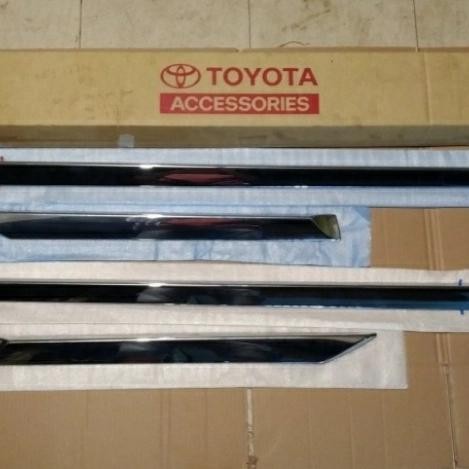 List Lis Body Chrome Fortuner Vrz Original