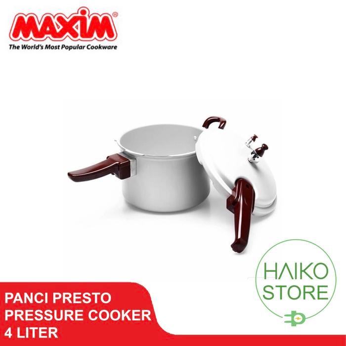 SS- Panci Presto / Pressure Cooker 4 Liter Maxim
