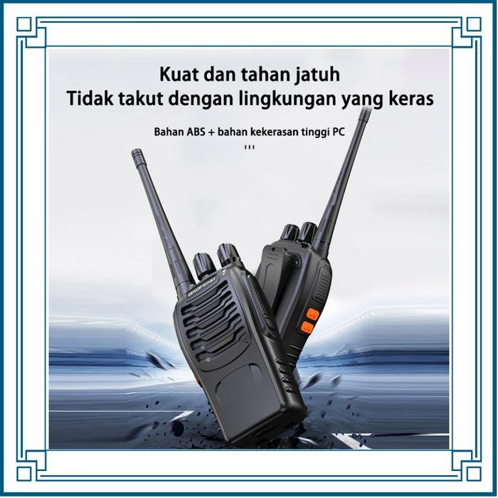 SendToday- Bf-888S Walkie Talkie Uhf Radio Ht Handy Talky Walkie Talky