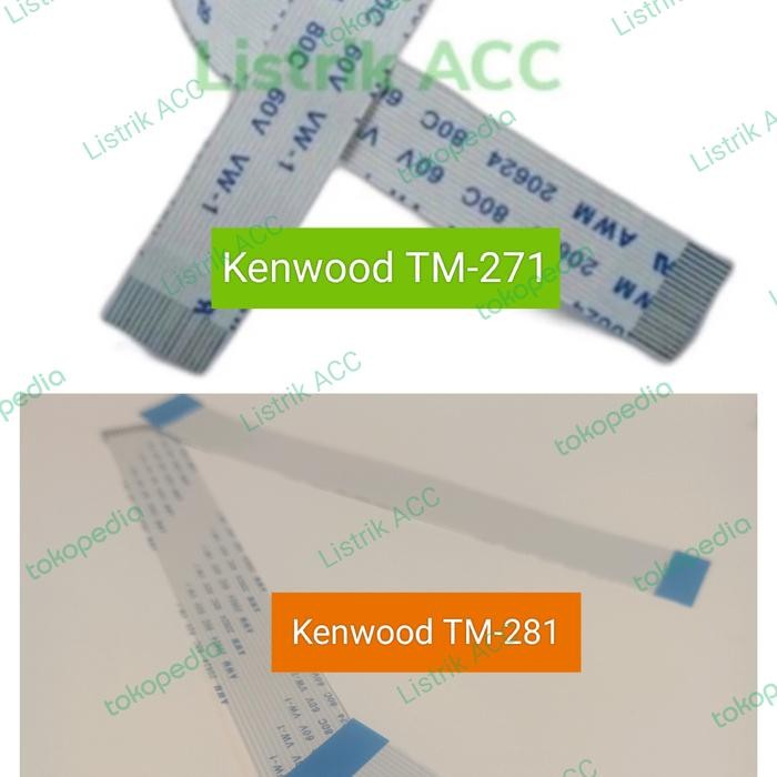 SendToday- Kabel Flexibel Rig Kenwood 271 281 / Fleksibel Kenwood Tm271