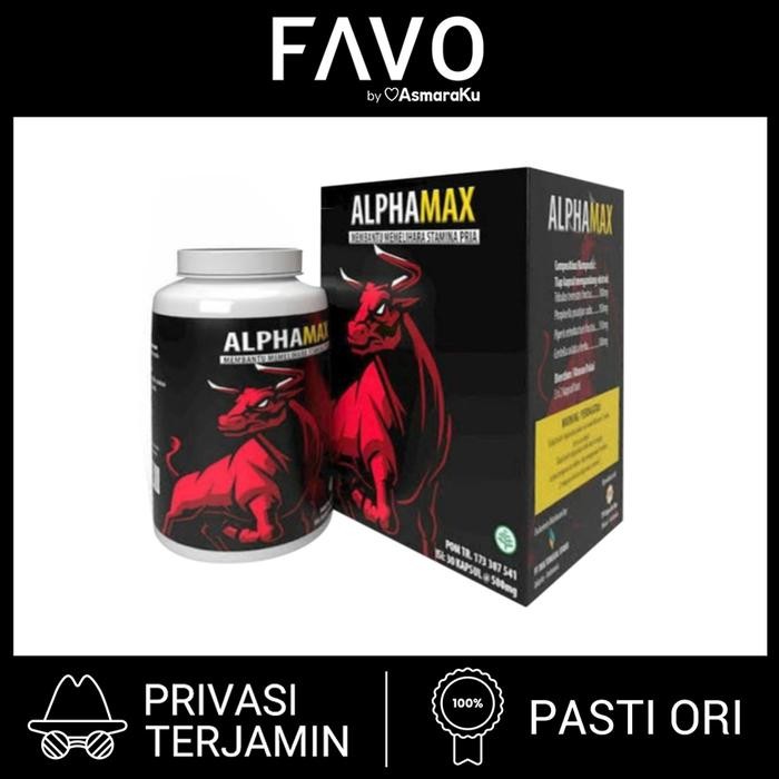 terjaminDiKita- Suplemen Kesehatan - Alphamax Suplemen Stamina - 30 Kapsul