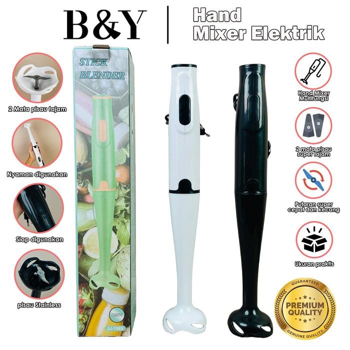 Digitadomain - Mixer Hand Mini Kocokan Pembuih Stainless Steel Mixer Listrik Pengocok