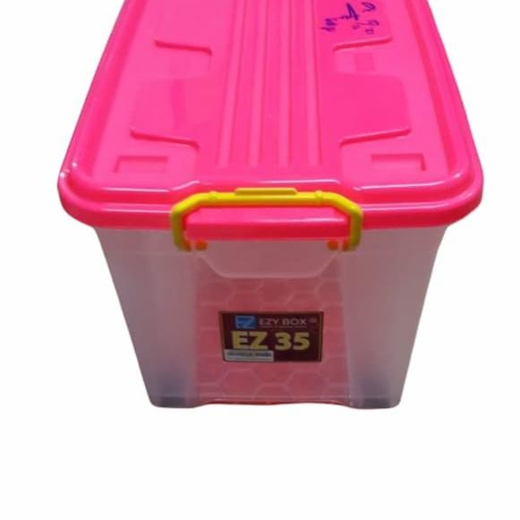 (BestSeries) Container Box Ezy Box 35 liter - Ezy 35 kotak serbaguna ada roda