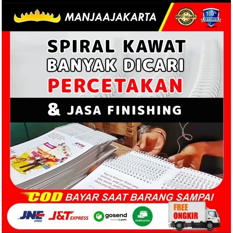 

Kawat Jilid 9/16putih A4 Ring Kawat 9 putih A4 s 35 Kawat Spiral Buku Spiral Kawat Jilid Kalender