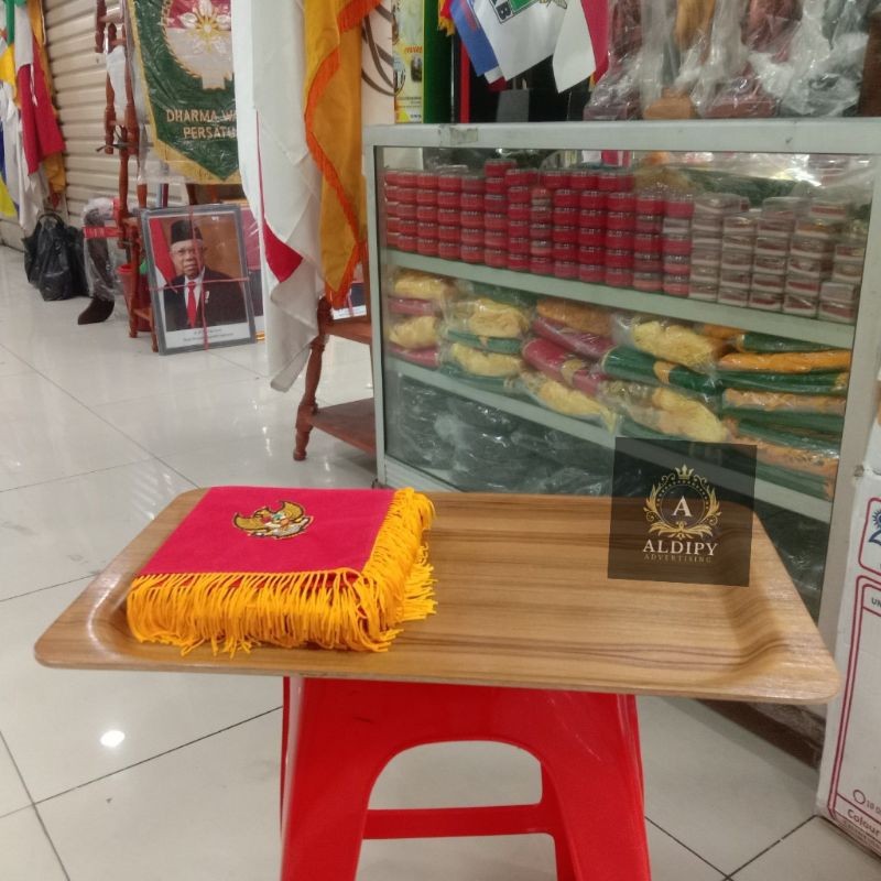 

Baki upacara Bendera+Alas baki bendera upacara paskibraka Berkualitas