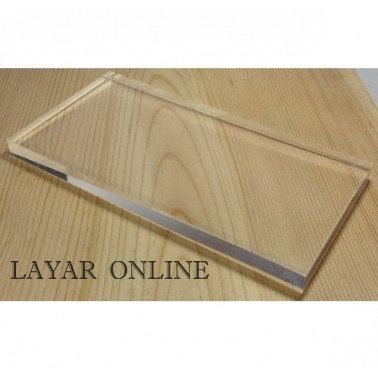 

Acrylic Bening 10mm A2 size 42cmx60cm Akrilik Lembaran