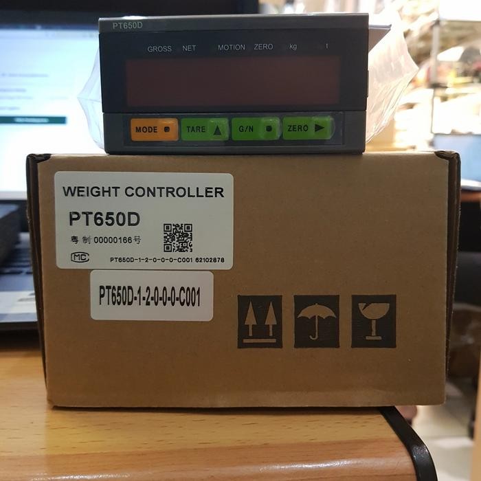 INDICATOR PT650D CHIMEI WEIGHT CONTROLLER PT 650D OUTPUT ANALOG GRATIS ONGKIR