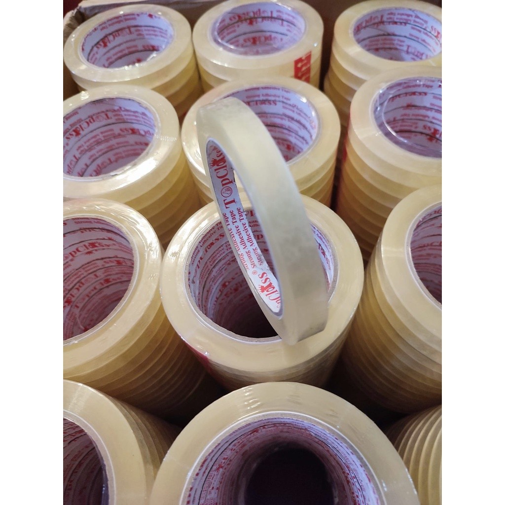 

Isolasi 1/2 Inch / 12 MM x 100 Yard Tebal, isi 288 pcs, Karton