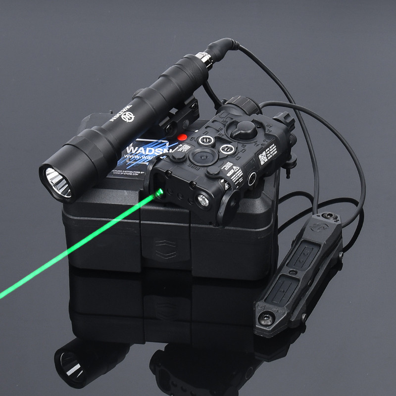 Tactical NGAL Red Green Blue Indicator Wadsn M600U Flashlight 800Lumens High Power Hunting Scout Lig