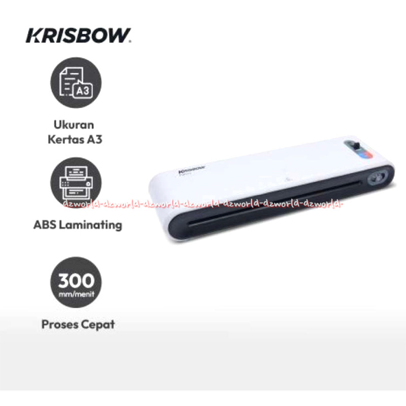 

Laminating Machine A3 Mesin Press Kertas Plastik Laminator Ukuran Besar A 3 A-3 Kris Bow