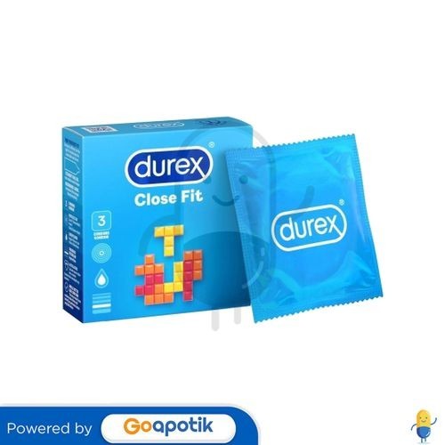 PvTerjamin- DUREX CLOSE FIT KONDOM BOX 3 PCS