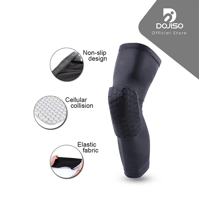 Leg Sleeve Basket 01 Kids Bantalan Pelindung Lutut Olahraga Basket Anak Deker Lutut Anak Support