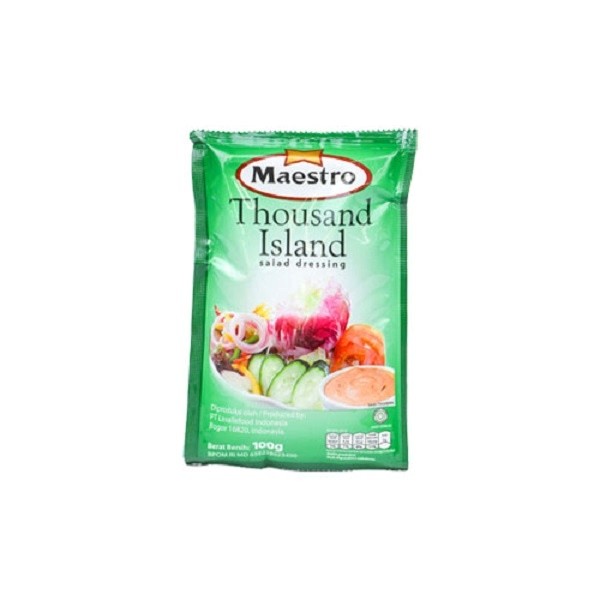 

MAESTRO THOUSAND ISLAND SALAD DRESSING 100ML