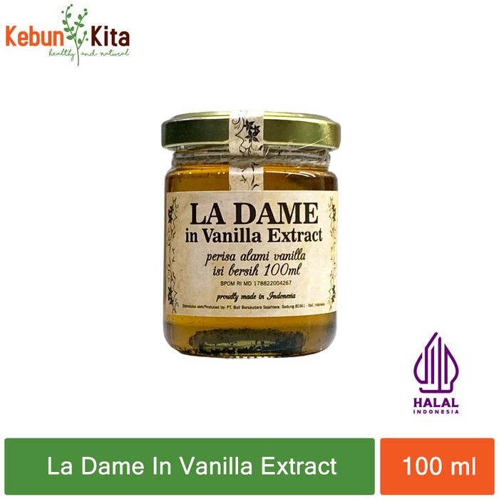

InstanTanyadulu- La Dame in Vanilla Halal Vanilla Extract 100 ml