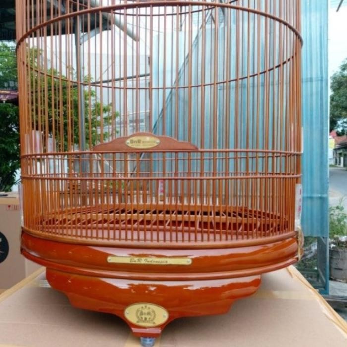 SANGKAR KANDANG MURAI BNR PVC NATURAL NO 2 terbaru