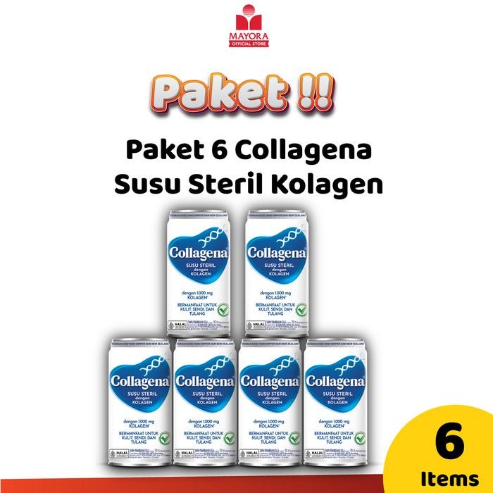 

Lalaa_Store Paket 6 Collagena Susu Steril Kolagen