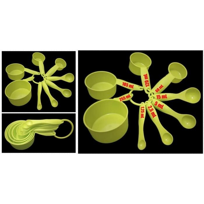 Pawongenz Sendok Ukur 8 In 1 Sendok Takar Set Serba Guna