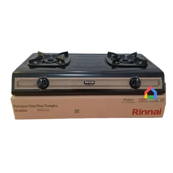 Kenanganpawon Rinnai Kompor Gas 2 Tungku Ri 522S / Rinnai 522 S
