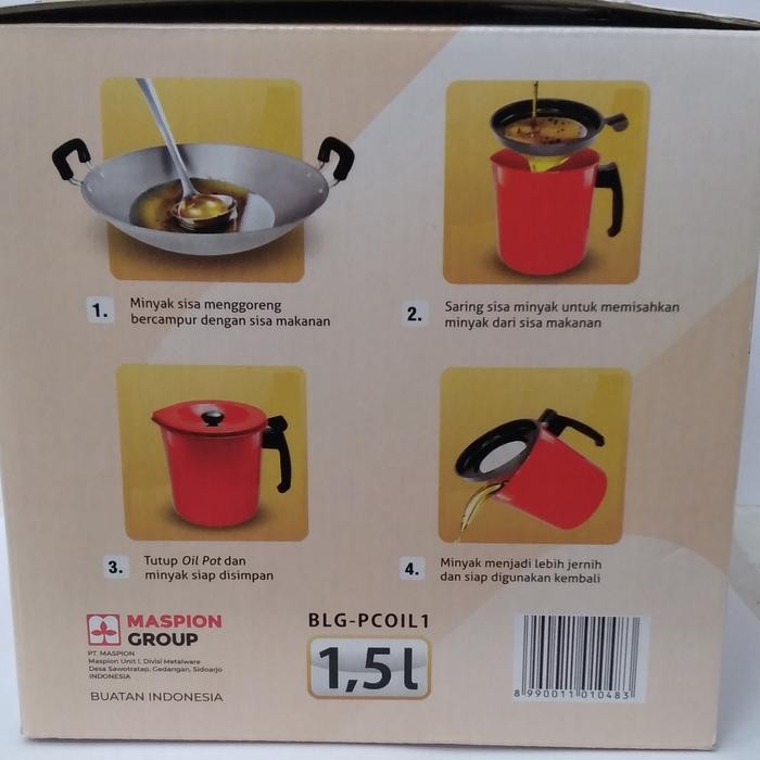 Pawongenz Saringan Minyak Oil Pot Maspion