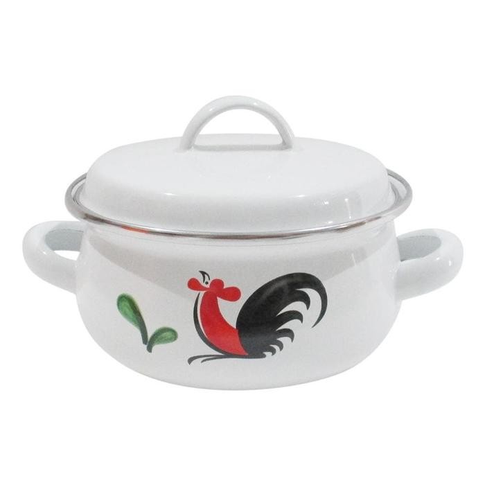Pawongenz Saucepot 12Cm Ki-102/12Dmh Ayam Kukuruyuk Kig / Panci Jadul