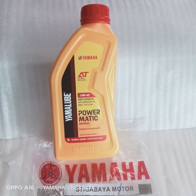OLI MESIN YAMALUBE POWER MATIC YAMALUBE POWER MATIC ORIGINAL SAE 10-40