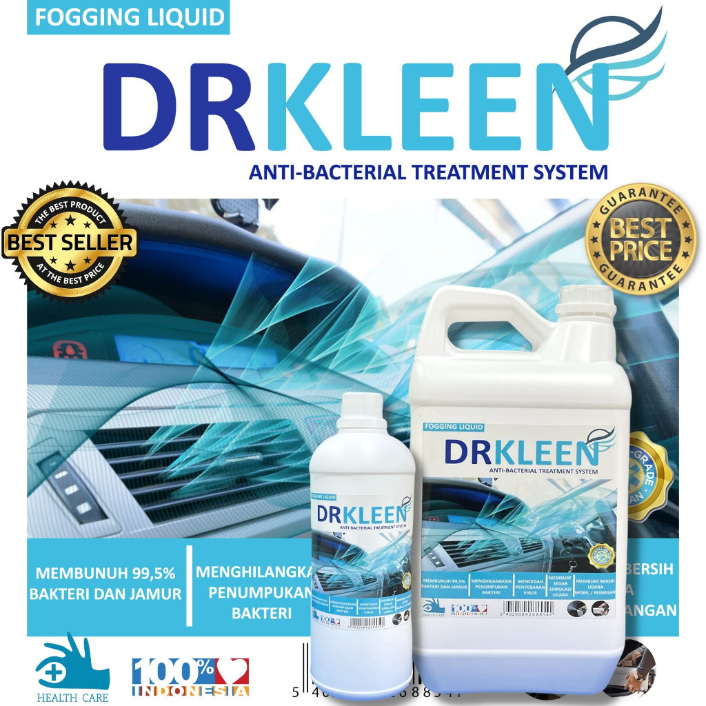 FOGGING LIQUID DESINFEKTAN 1 LITER HOT FOGGING MOBIL DAN RUANGAN