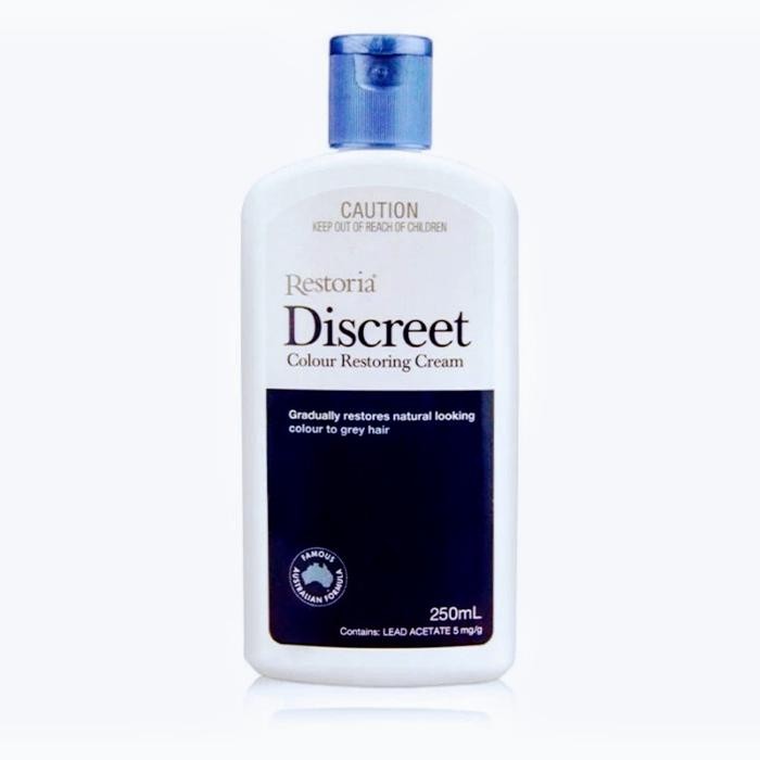 Discreet Restoria - Cream Penghitam Rambut