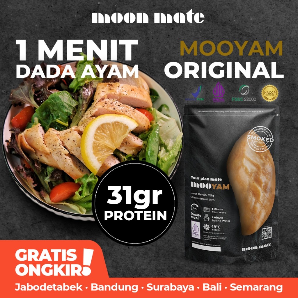 

Moonmate - Dada Ayam Mooyam Protein Rendah Garam