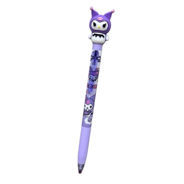 

ID BOLPEN GEL KUROMI PULPEN GEL PRESS PEN SANRIO PULPEN CUTE KUROMI