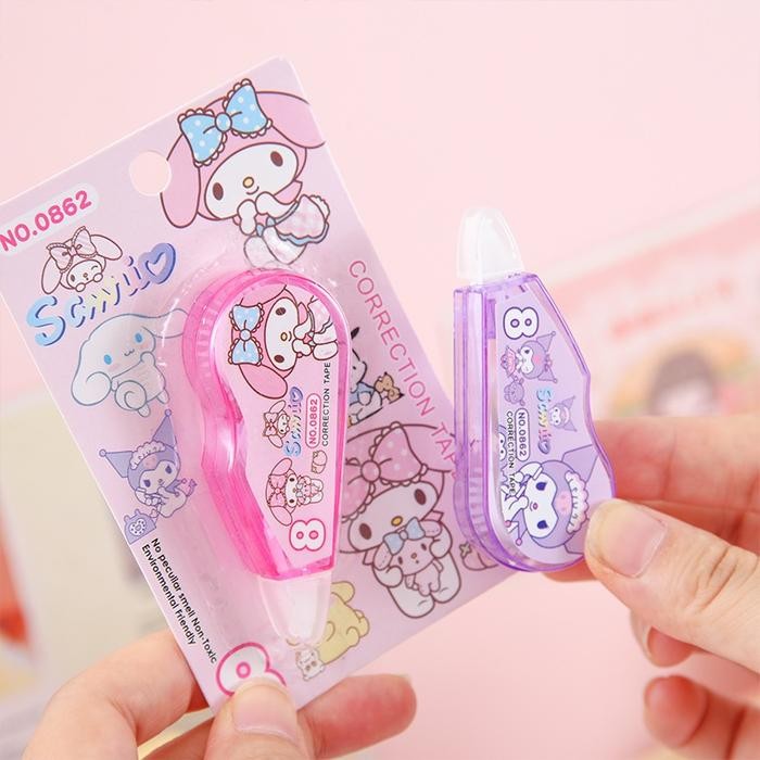 

ID VIRAL CORRECTION TAPE MOTIF KARTUN NUANSA MENGGEMASKAN / TIP-EX SERBAGUNA MINI