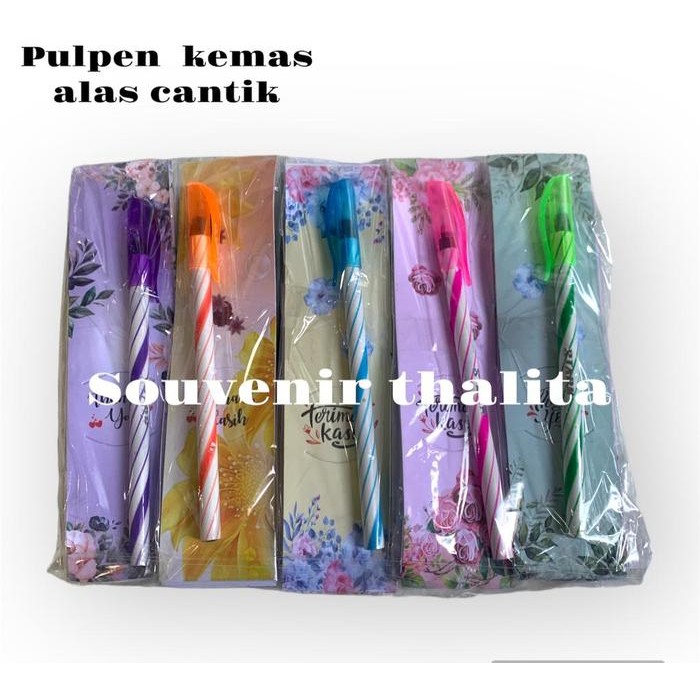 

ID ISI 50 PCS SOUVENIR PULPEN SALUR PELANGI KEMASAN ALAS DAN PLASTIK