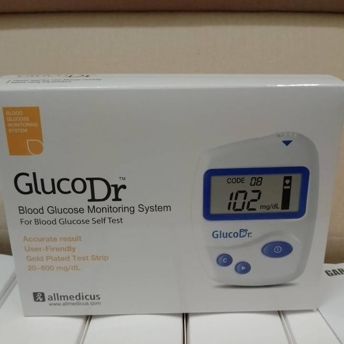 ALAT TEST GULA DARAH GLUCO DR