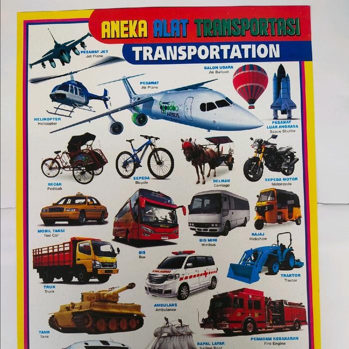 

ID PAKET 6 LEMBAR POSTER EDUKASI ANGKA 1-10 L ALFABETS L HURUF HIJAIYAH KUNING L TRANSPOTASI L