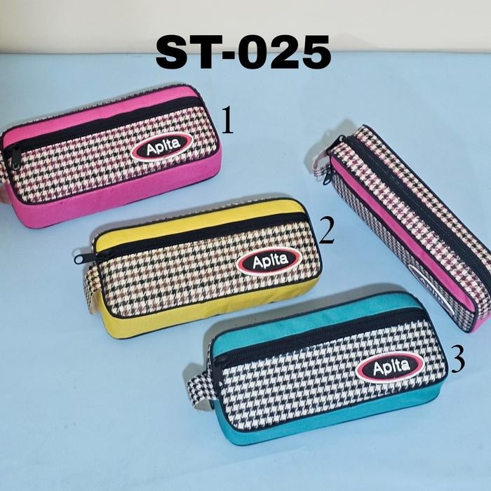 

ID UF KOTAK PENSIL SLETING SHINTOENG ST-023/TEMPAT PENSIL/DOMPET PENSIL/PENCIL POUCH/TEPAK
