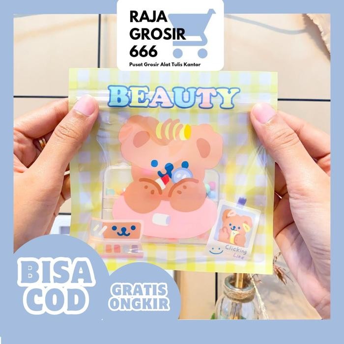 

ID TEPAK PENSIL ZIPPER KECIL PERSEGI KELINCI KP-1125 PLASTIK ZIPLOCK MAKANAN COOKIES HAMPERS TERBARU