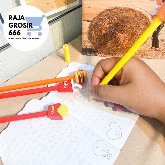 

ID PULPEN MAKANAN BURGER COLA ALAT TULIS STATIONERY