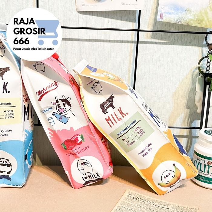 

ID KOTAK PENSIL BENTUK SUSU MILK STATIONERY