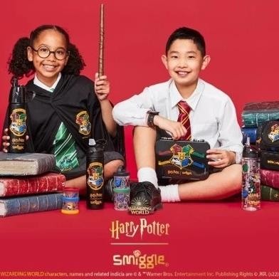 Terlaris- Smiggle Harry Potter Set Backpack Lunchbag