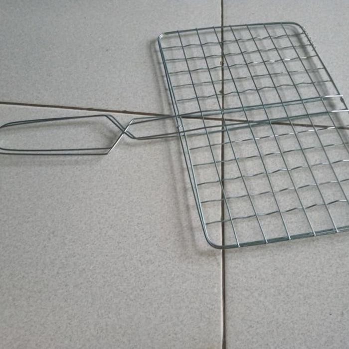 JEPIT BAKAR STAINLESS BAKARAN PANGGANG PANGGANGAN IKAN SEDANG