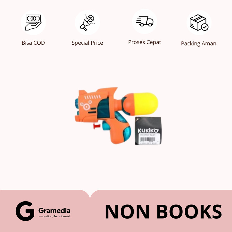 

Kukiko Water Gun Small Gs18 - Warna Random