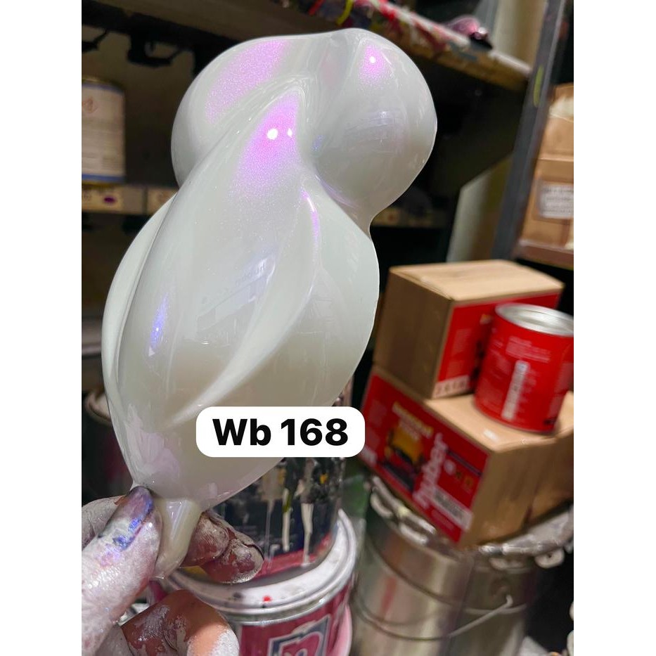 Senja_Craft Cat Bunglon Pu Putih Kode 03/Cat Bunglon Pelangi/Cat Bunglon Putih 200Ml