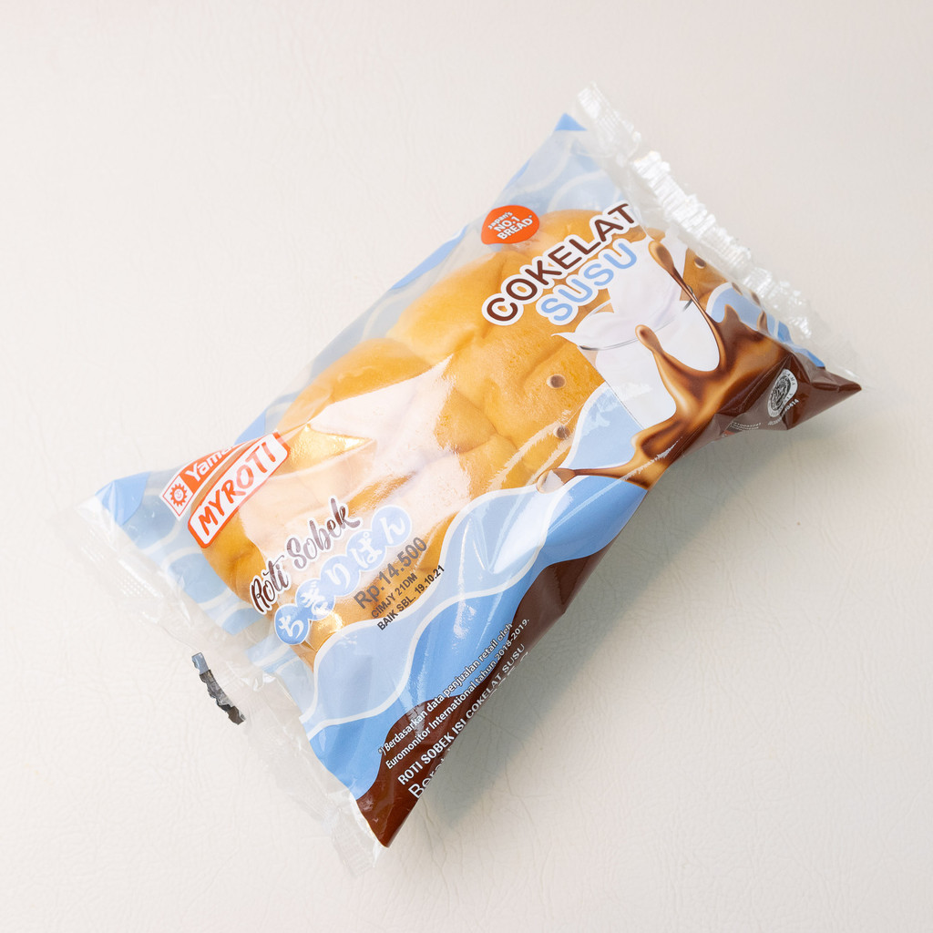 

MyRoti Roti Sobek Isi Cokelat Susu 225 gram