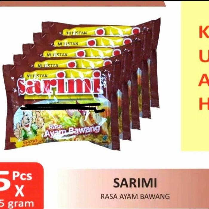 

SARIMI RASA AYAM BAWANG 5X75GR