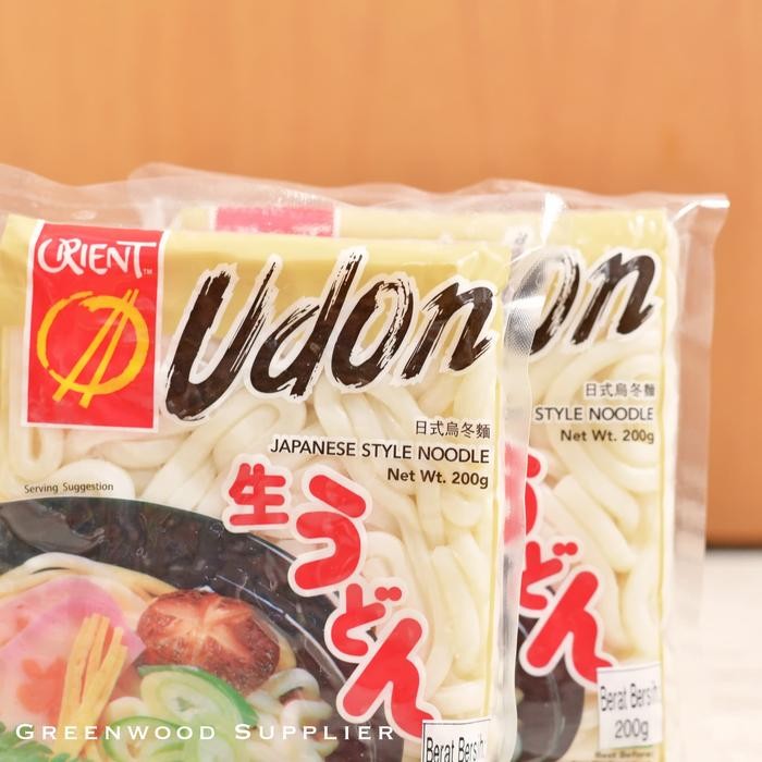 

ORIENT UDON - JAPANESE STYLE UDON 200G (PER KARTON ISI 24 PACK)